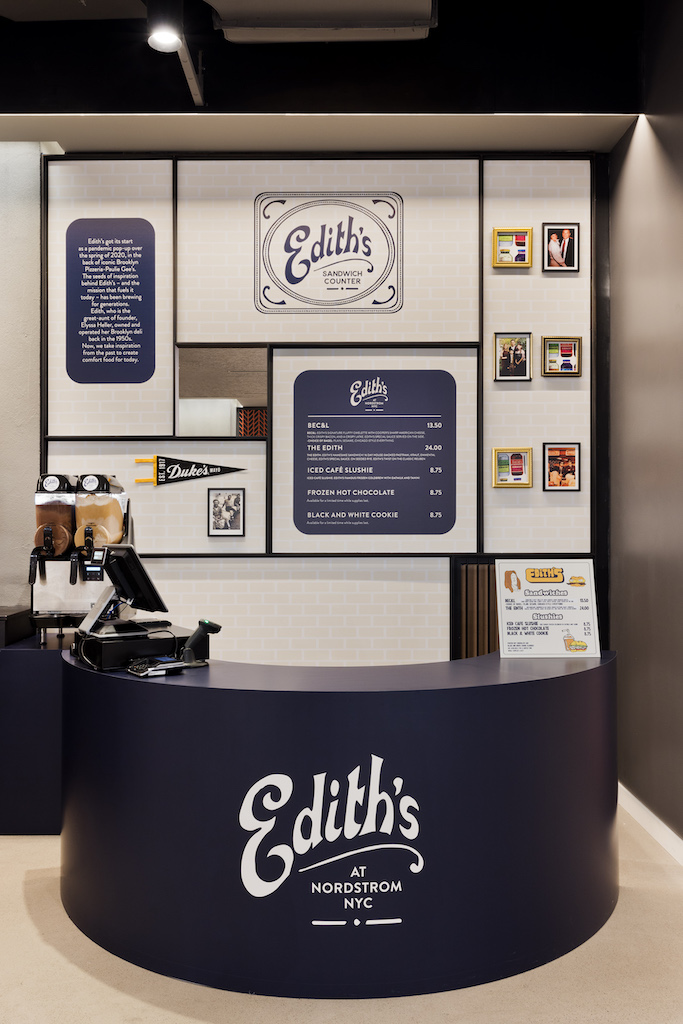 Nordstrom NYC Welcomes Edith's Sandwich Counter Pop-Up with a Nostalgic  Twist