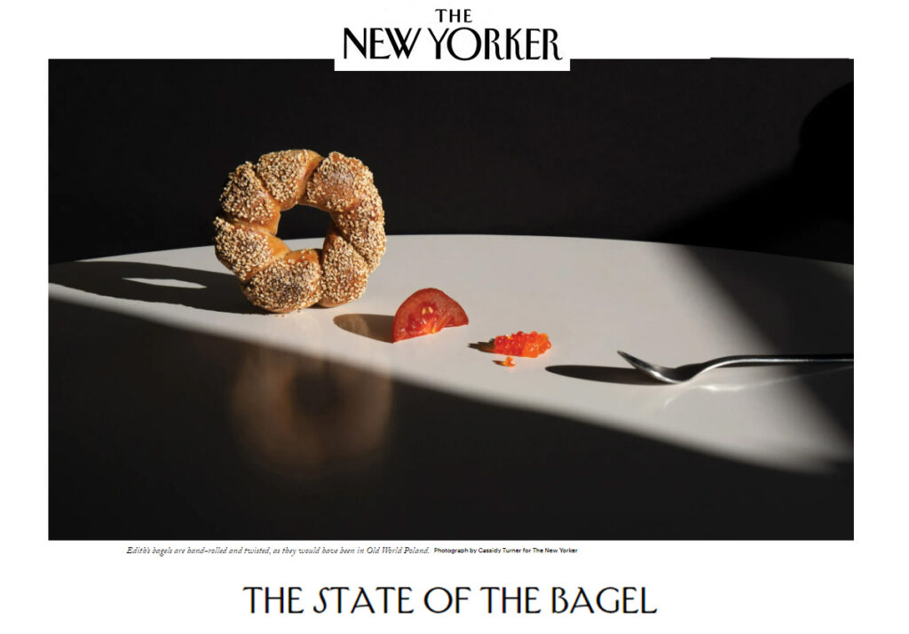 Edith's featured in The New Yorker